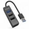 HUB USB V3.0 4 PUERTOS N