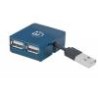 HUB USB V2.0  4 PTOS MIC