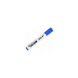 MARCADOR A-INK PIZARRóN BLANCO PUNTA CINCEL 5MM COLOR AZUL C 12 PZAS